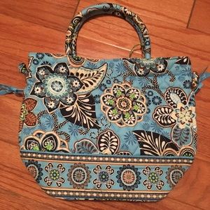 Vera Bradley Emma Bali blue small purse